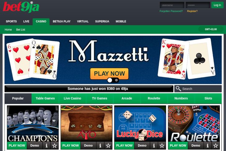 Bet9ja Casino